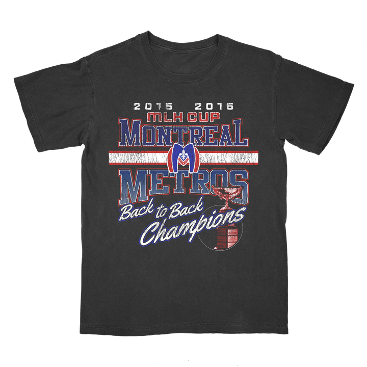 Montreal Metros B2B Champs  - TEE (pre-order)
