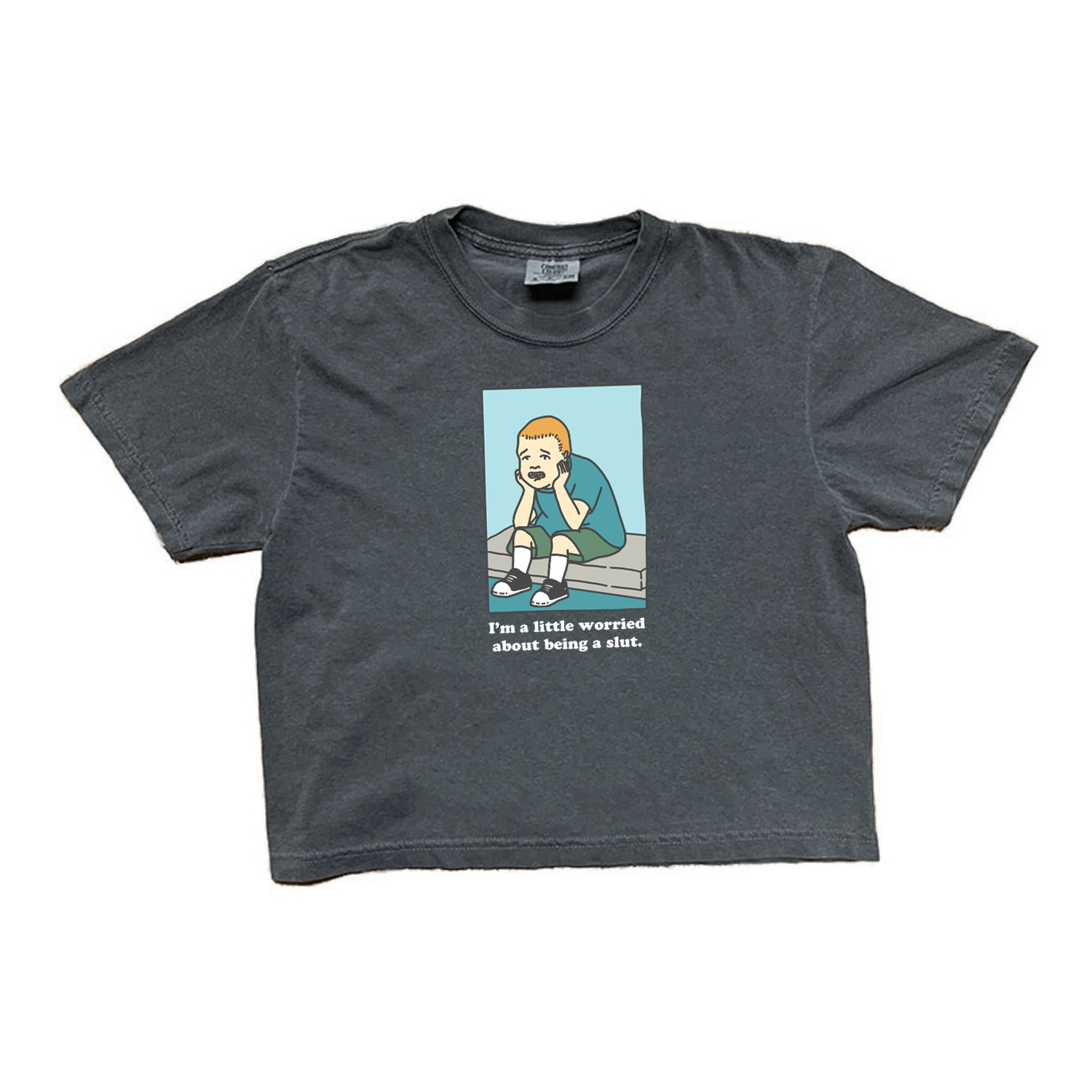 SLUT CROPPED TEE • Pre-Order